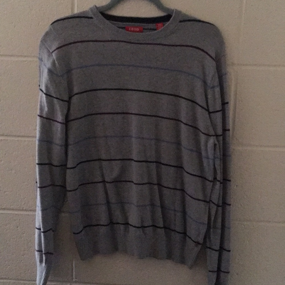 Izod Striped Sweater (Medium)